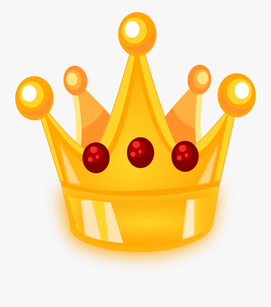 Royal Crown With No Background Clip Art Royalty Free - Cartoon Crown No Background, Transparent Clipart