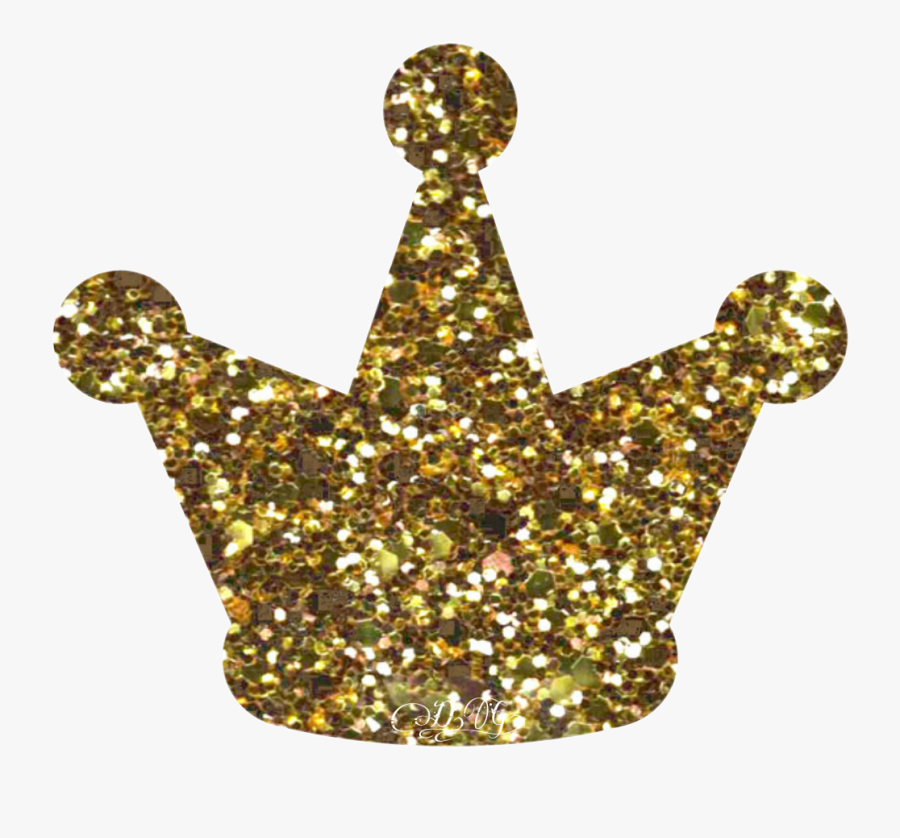 Glitter Gold Crown Clipart Transparent Png Images - Transparent Background Glitter Crown, Transparent Clipart