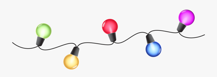 Christmas Lights Christmas Light Template Clip Art - Christmas String Light Clipart Png, Transparent Clipart