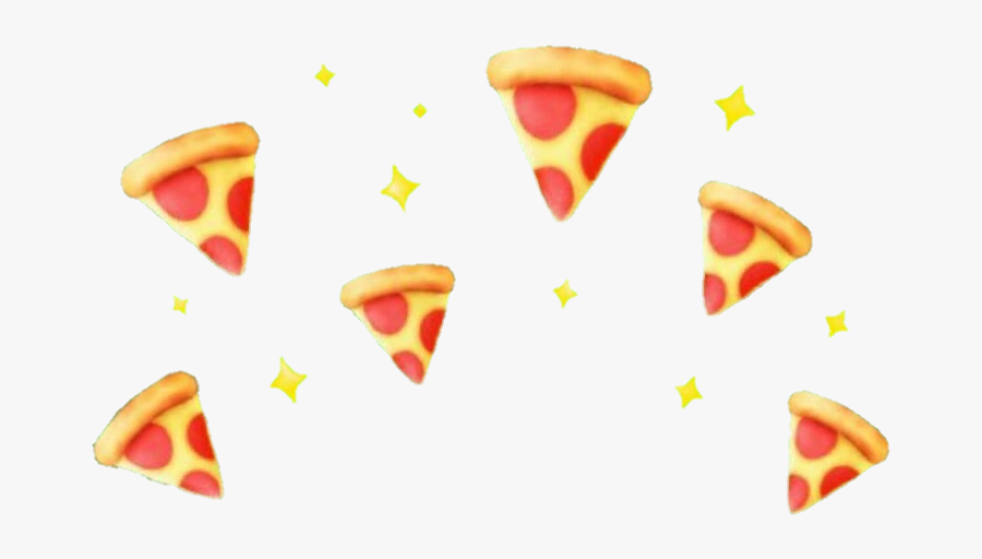 Pizza Head Crown Food Png - Snapchat Filter Png Transparent, Transparent Clipart