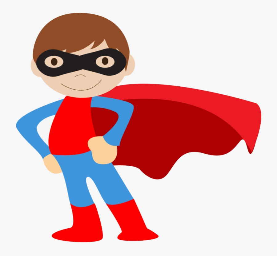 Superhero Kids Dressed As Superheroes Clipart Super - Superhero Clipart, Transparent Clipart