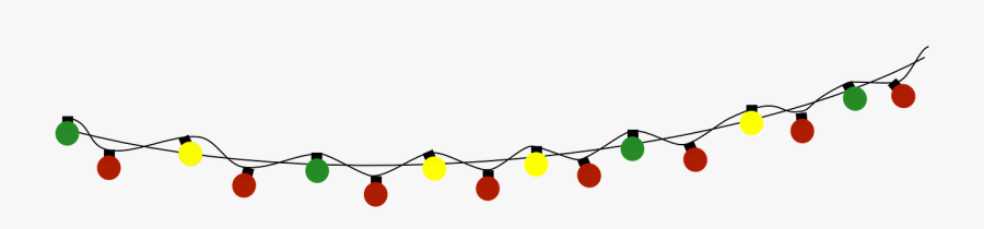 Lights Clipart Christmas Light Strand - Christmas Lights Gif Png, Transparent Clipart