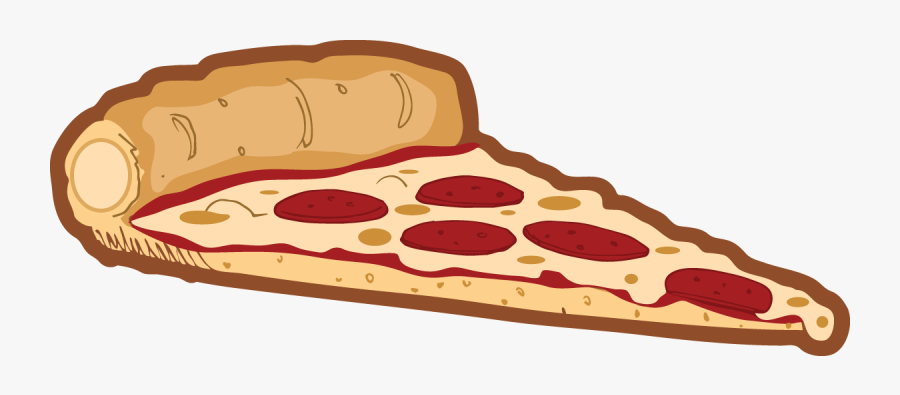 Fraction Clipart Pizza Crust - Clip Art Pizza Crust, Transparent Clipart