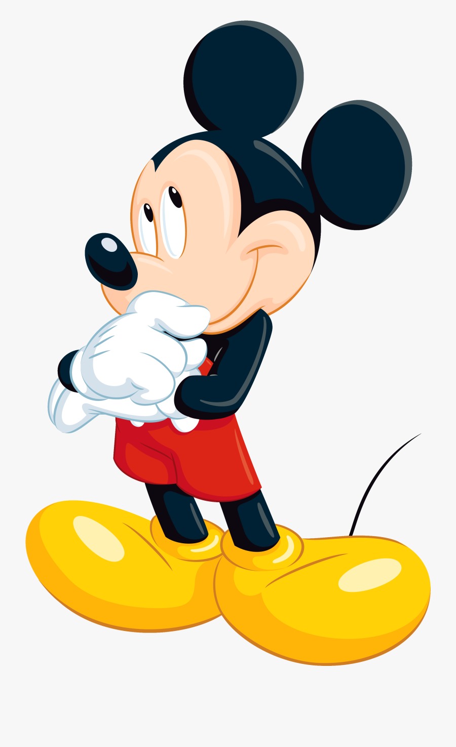Disney Baseball Clip Art - Mickey Mouse Png File, Transparent Clipart