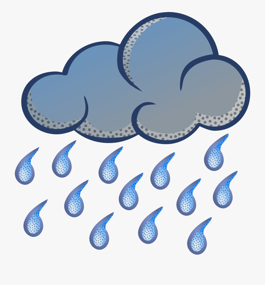 Rain Clipart Png - Transparent Background Rain Clip Art, Transparent Clipart