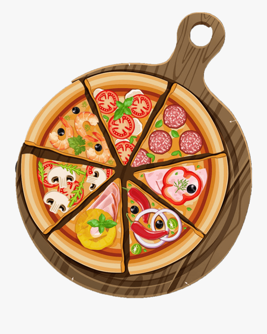 Pizza Slices Clipart - Make Your Own Pizza Clipart, Transparent Clipart