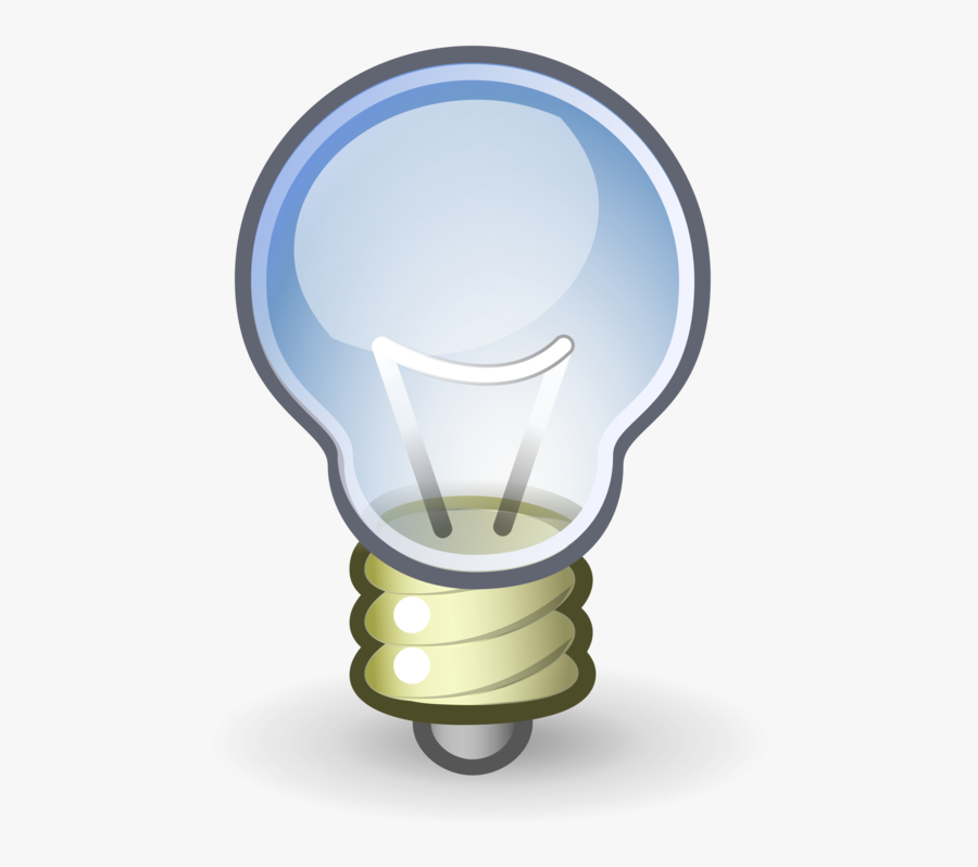 Light Bulb - Light Bulb Icon, Transparent Clipart