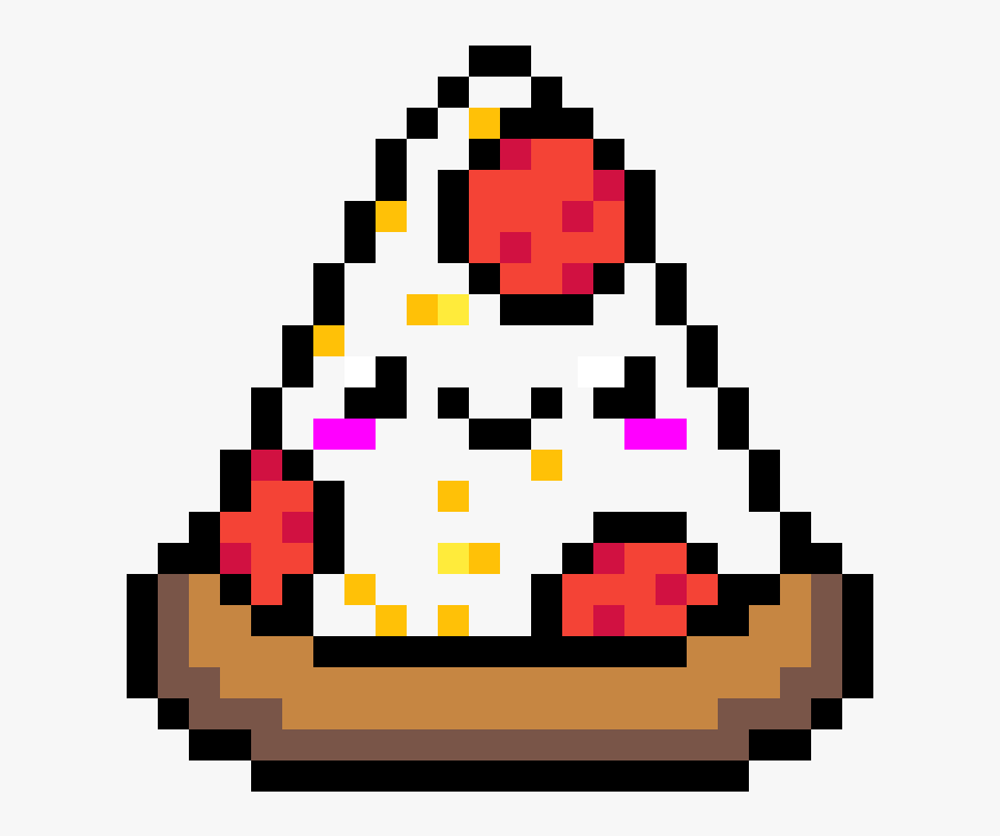 Pizza Pixel Art Clipart , Png Download - Pixel Art Pizza Kawaii, Transparent Clipart
