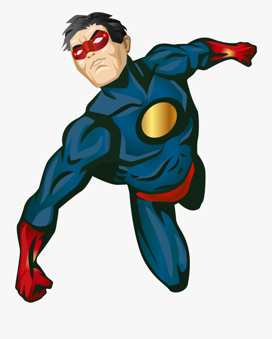Super Hero Png Clip Art - Superhero Png, Transparent Clipart