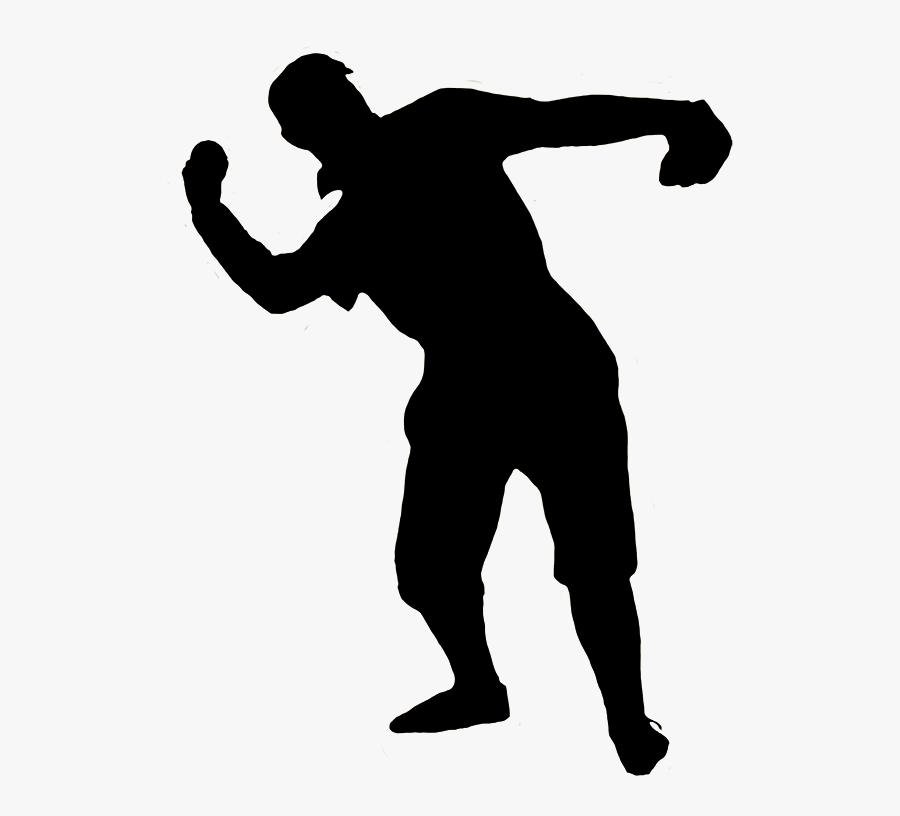Baseball Pitcher Silhouette Transparent, Transparent Clipart