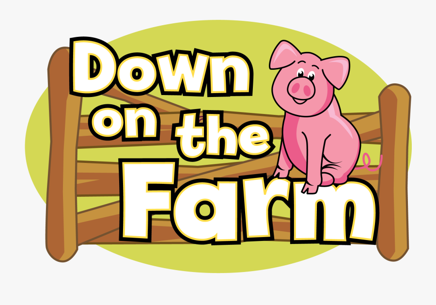 Farmhouse Livestock Clip Art - Down On The Farm Clipart, Transparent Clipart