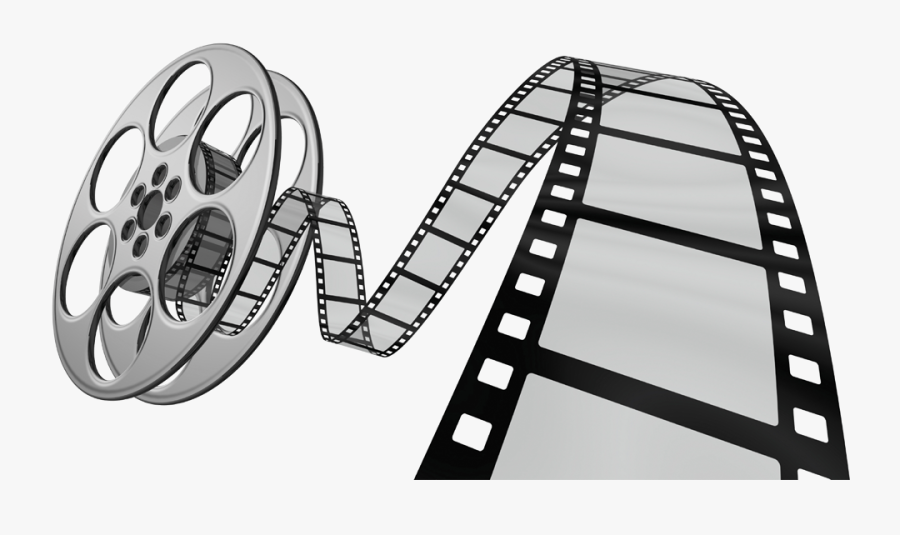 Movies Clipart Video - Movie Reel, Transparent Clipart