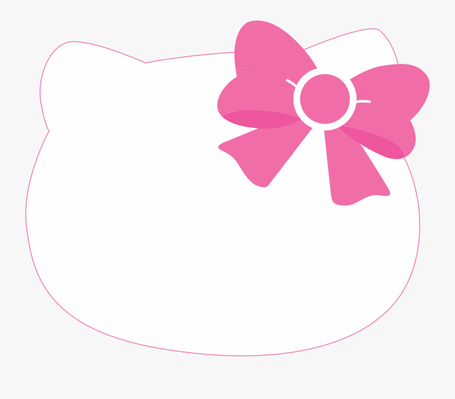 Hello Kitty Free Printable Mini Kit - Hello Kitty Head Clipart, Transparent Clipart