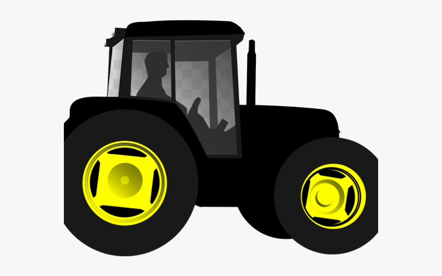 John Deere Tractor Clipart Farm Machine Logo Transparent - John Deere Tractor Clip Art, Transparent Clipart