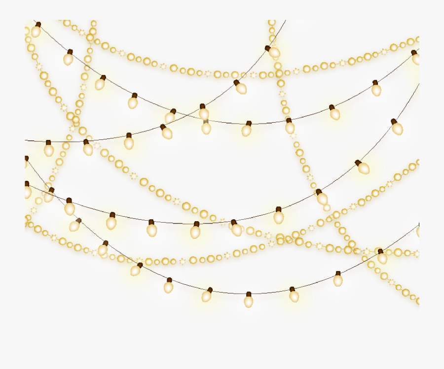 Transparent Christmas Light Clipart - Chain, Transparent Clipart