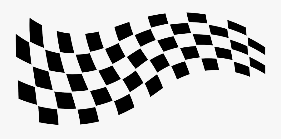 Checkered Flag Racing Flag Clipart Kid - Race Flag Vector Png, Transparent Clipart