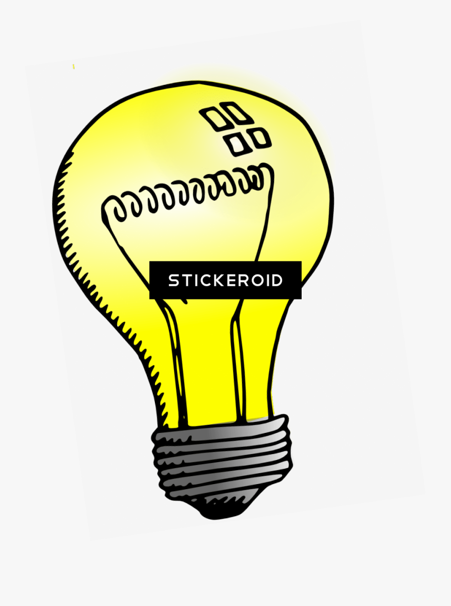 Transparent Light Streak Png - Light Bulb Clip Art, Transparent Clipart