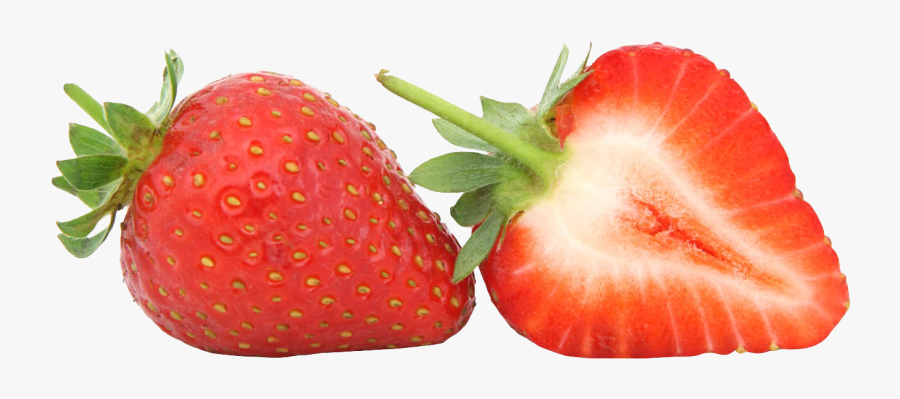 Sliced Strawberry Png Clipart Background - Sliced Strawberry Png, Transparent Clipart