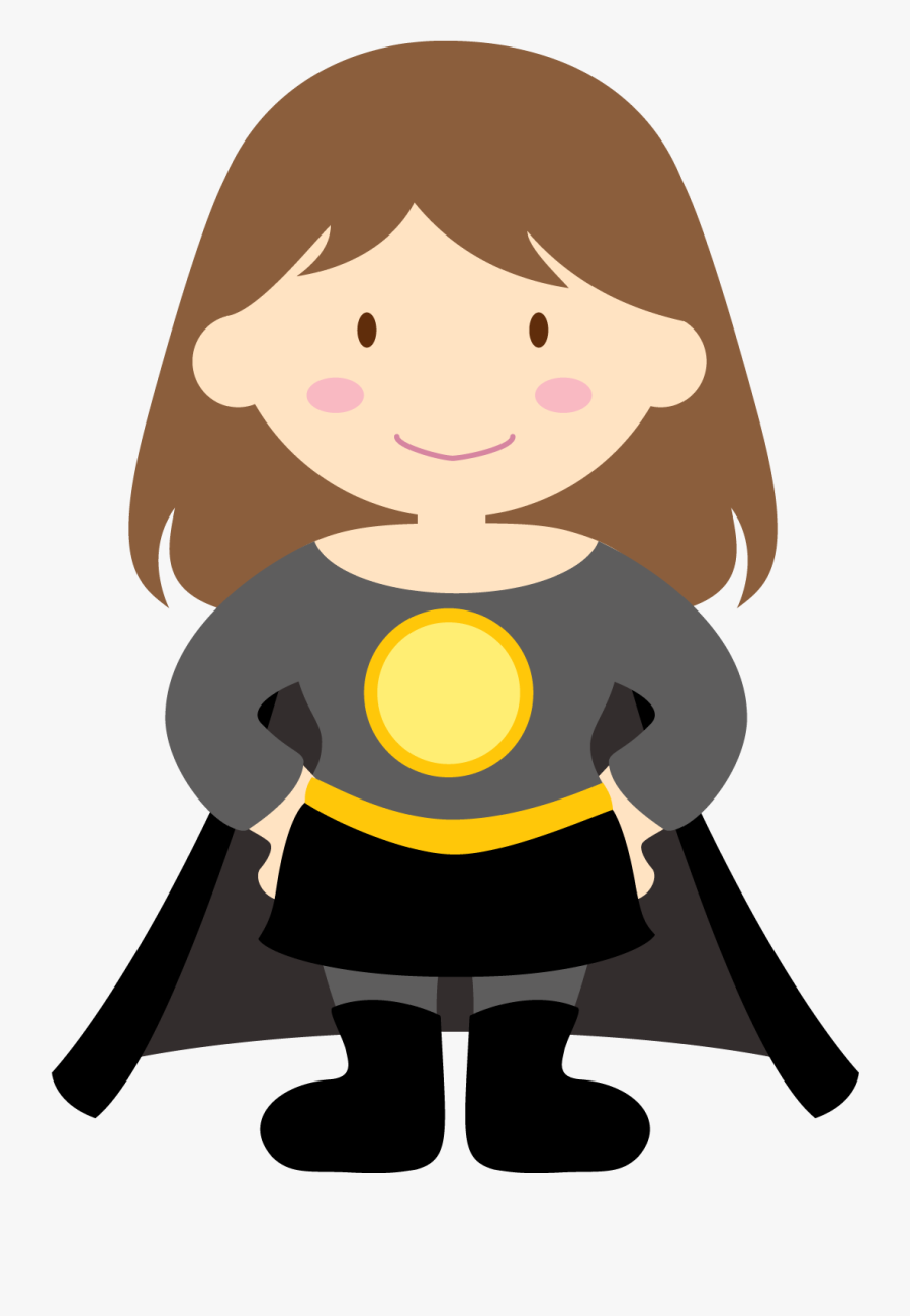 Transparent Superhero Clipart Png - Superheroes Kids Vector, Transparent Clipart