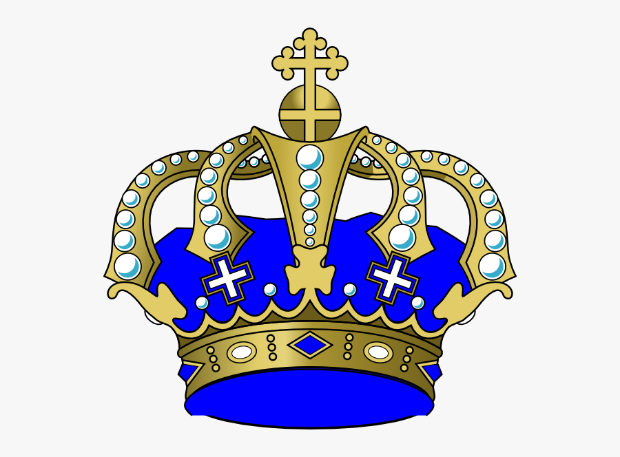 Purple And Gold Crown Png, Transparent Clipart