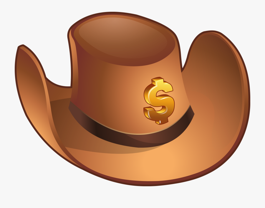 Cowboy Hat Clipart Brown Thing - Cowboy Hat Transparent Cartoon, Transparent Clipart