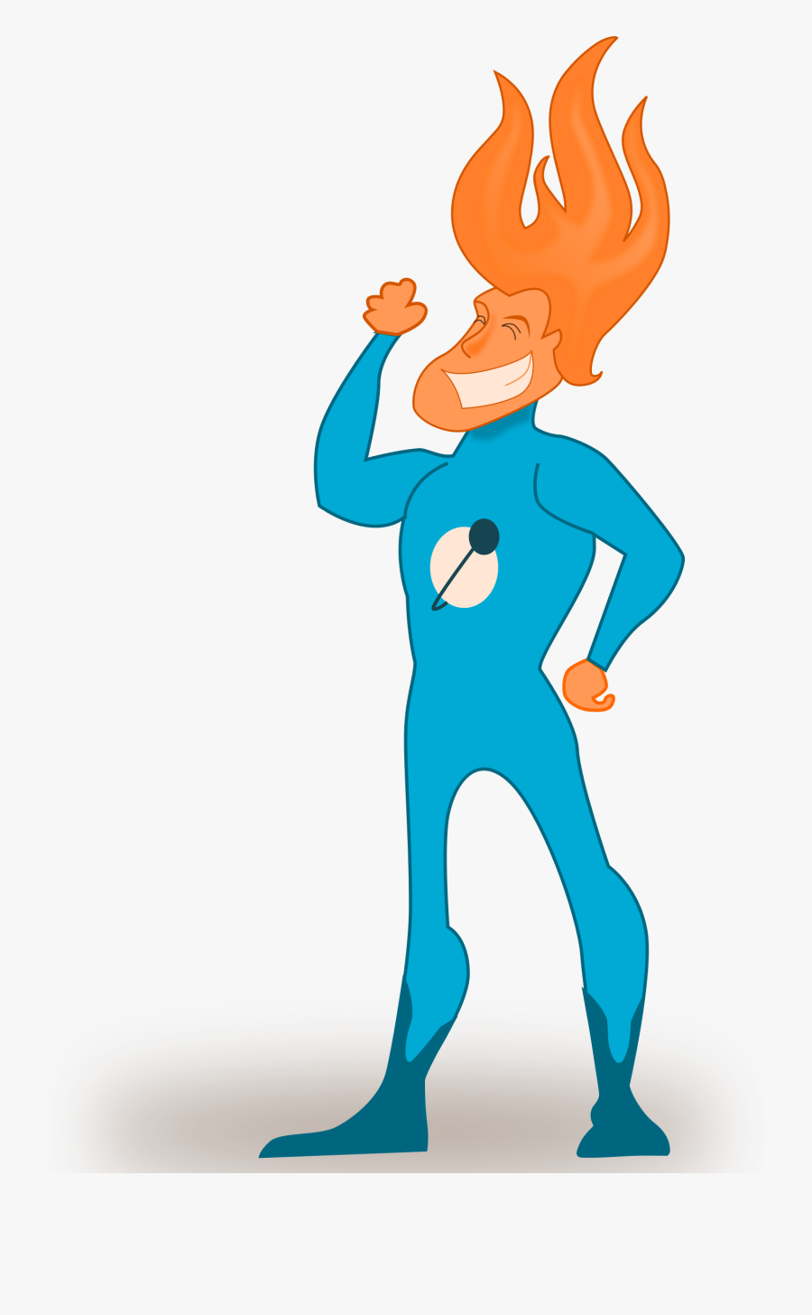 Baby Superhero Clipart - Flamme Super Hero, Transparent Clipart