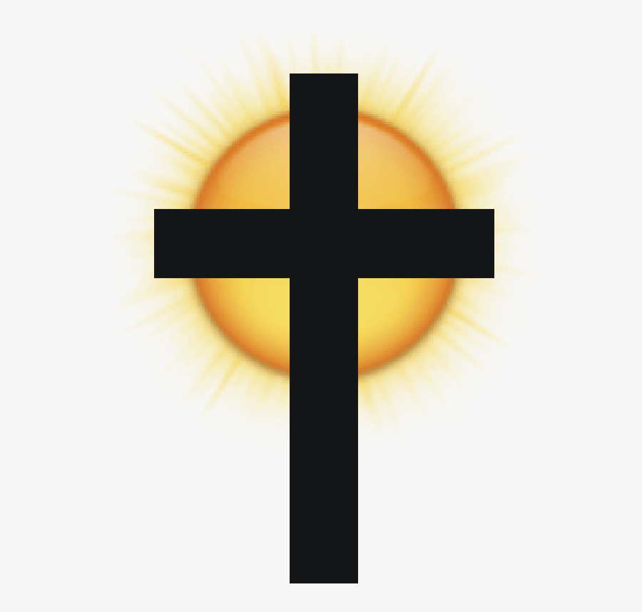 Sunshine Clipart Cross - Sun On A Cross, Transparent Clipart