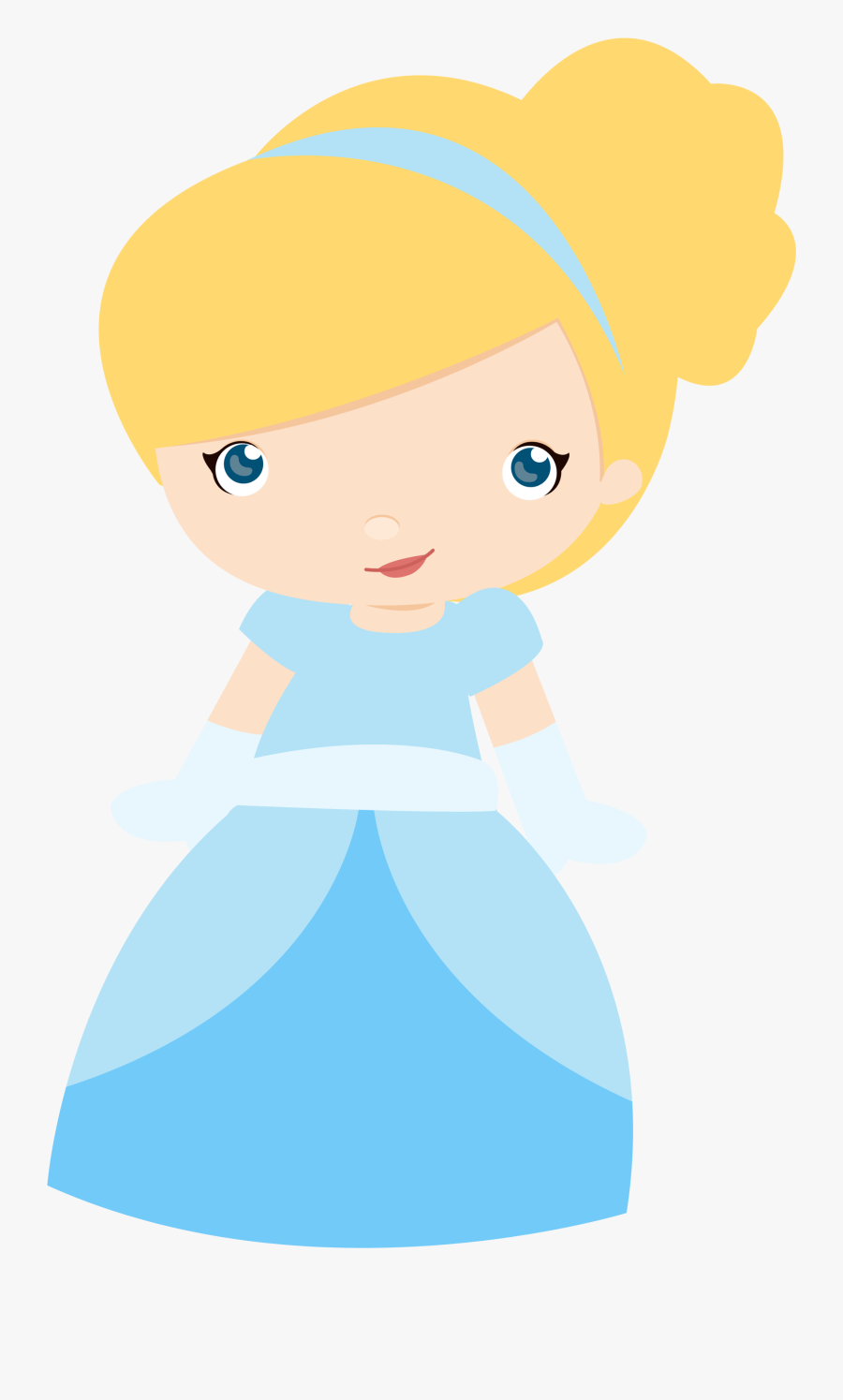 Clipart Baby Cinderella - Cinderela Baby Png, Transparent Clipart