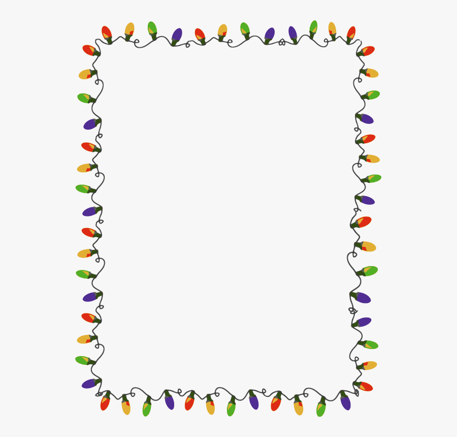 Clip Art Free Christmas Chevron Cliparts - Christmas Lights Border Png, Transparent Clipart