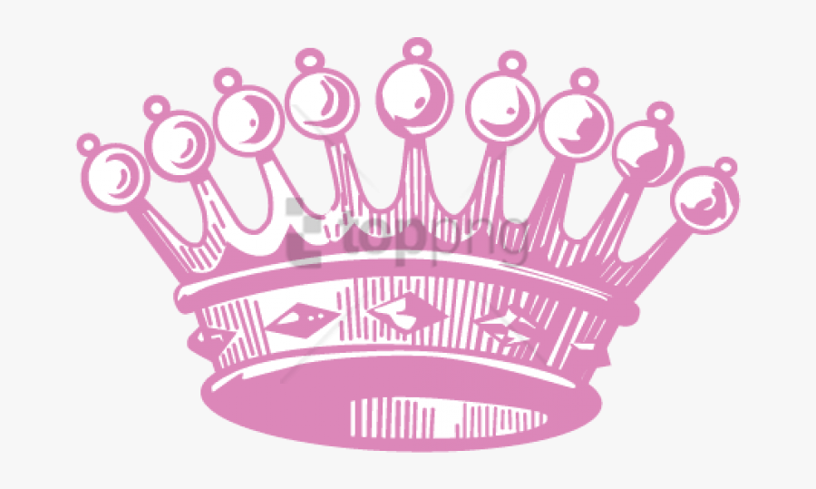 Transparent Tumblr Princess Crown Clipart , Png Download - Transparent Background Pink Crown Png, Transparent Clipart