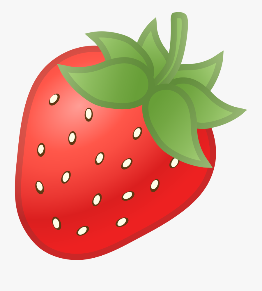 Icon Noto Food Drink - Icon Strawberry, Transparent Clipart