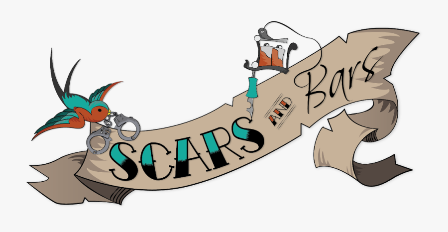 Scars And Bars - Cartoon, Transparent Clipart