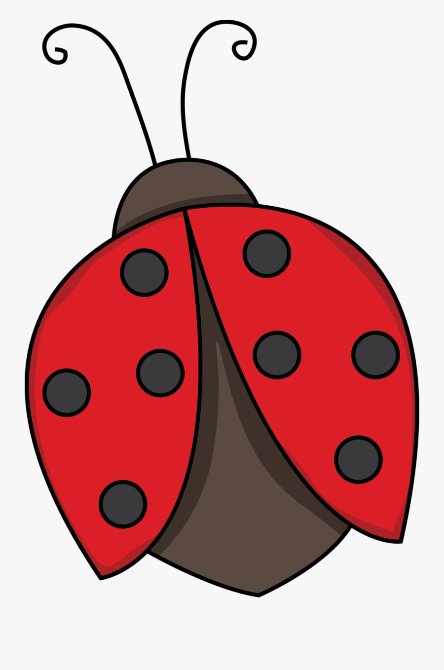 Clip Art Lady Bug, Transparent Clipart