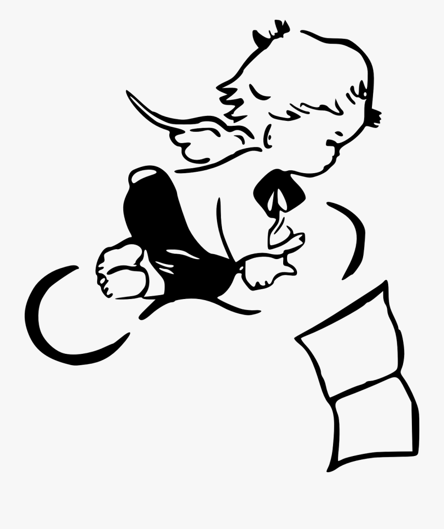 Little Angel Clipart - Transparent Angel Baby Boy, Transparent Clipart