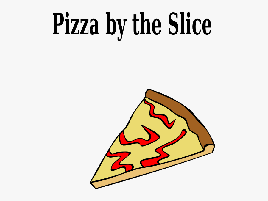Pizza Color By The Slice Clip Art - Pizza Clip Art, Transparent Clipart