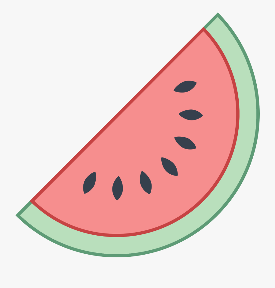 Transparent Watermelon Clipart - Sandia Png Transparent, Transparent Clipart