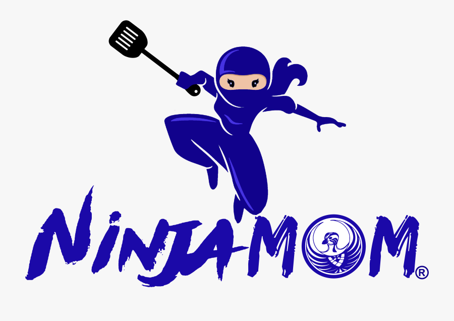 Baseball Clipart Mom - Ninja Mom, Transparent Clipart