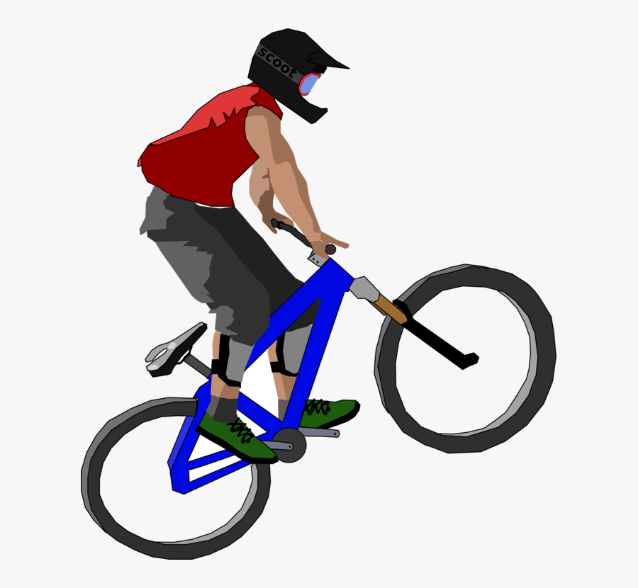 Bike Gallery For Riding Bicycle Clipart - Biker Clip Art, Transparent Clipart
