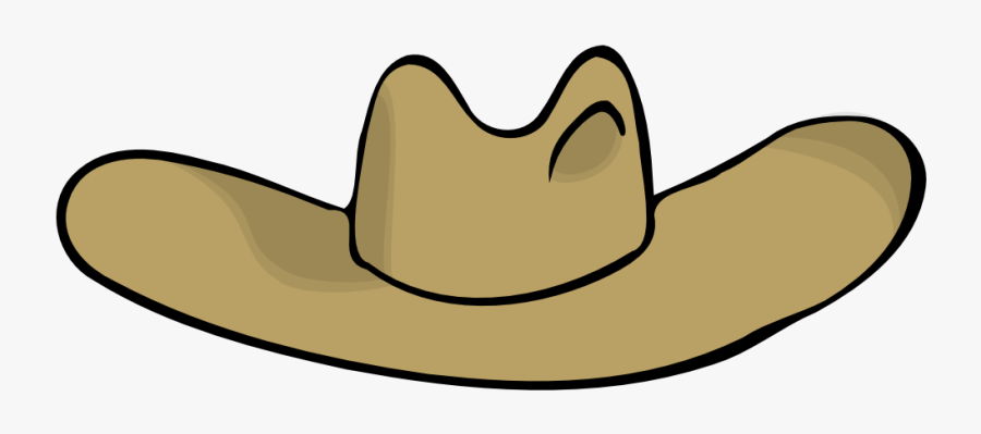 Hat Clipart Library - Cartoon Cowboy Hat With No Background, Transparent Clipart