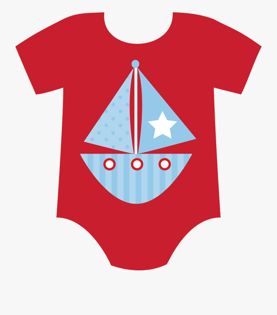 Babies, Clipart - Nautical Baby Clothes Clipart, Transparent Clipart
