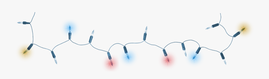 Christmas Lights Download Png - String Of Lights Png, Transparent Clipart