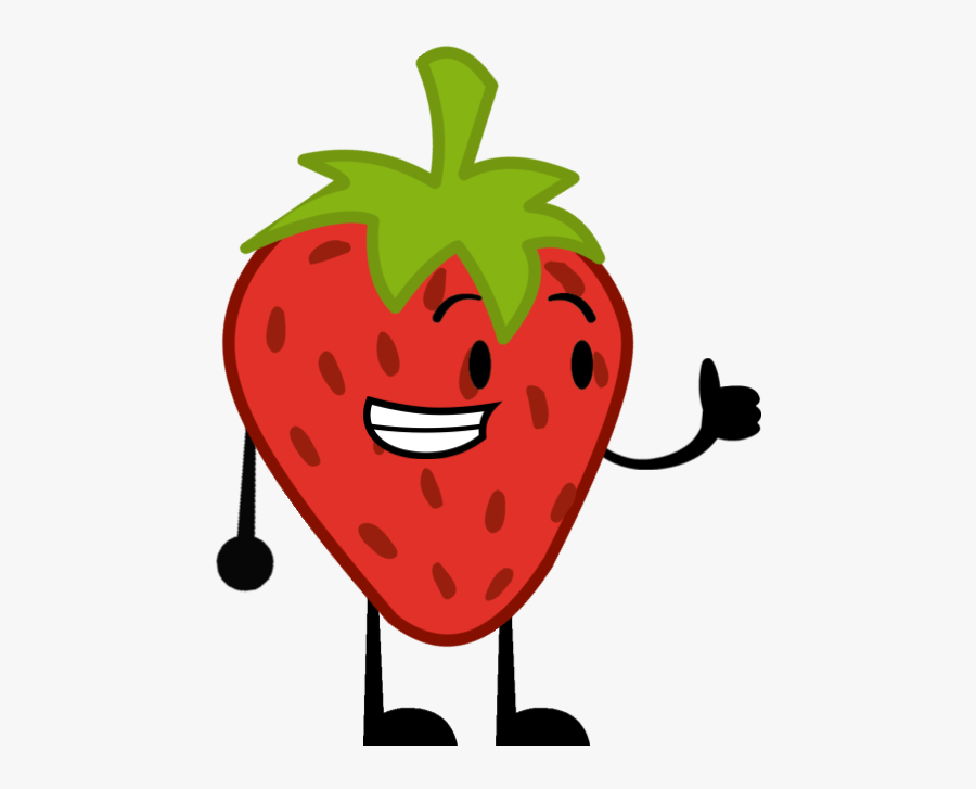 Image Wow Strawberry New Pose Png Shows - Cartoon Strawberry Clip Art, Transparent Clipart