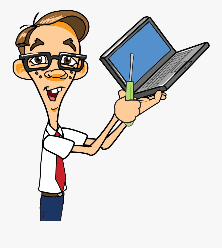 Laptop Clipart Pc Repair - Nerds On Call, Transparent Clipart