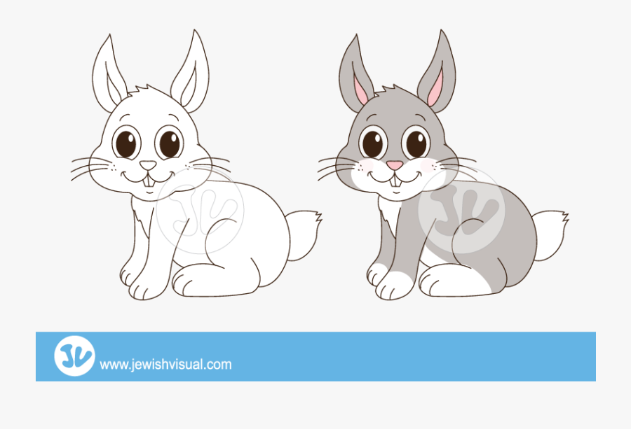 Rabbit-clipart - Cartoon, Transparent Clipart
