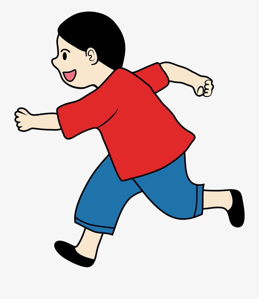 Boy Running Clipart Free Clip Art On - Kid Running Clipart, Transparent Clipart