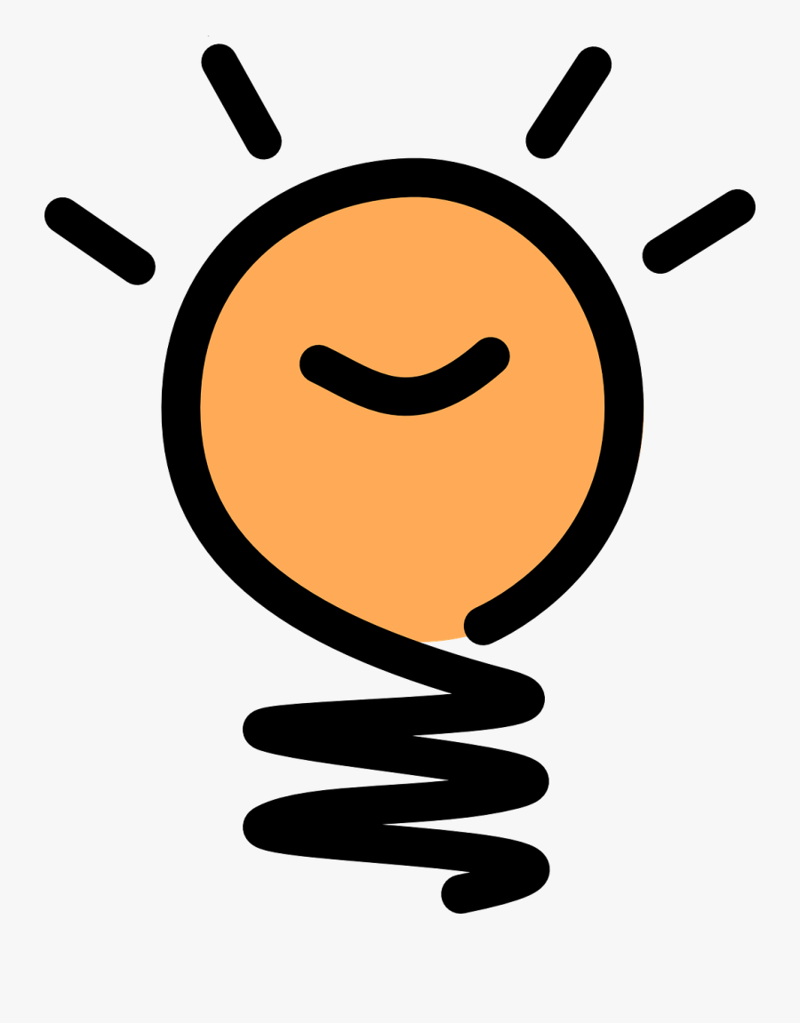 Light Bulb Clipart Epiphany - Light Bulb Idea Clipart, Transparent Clipart