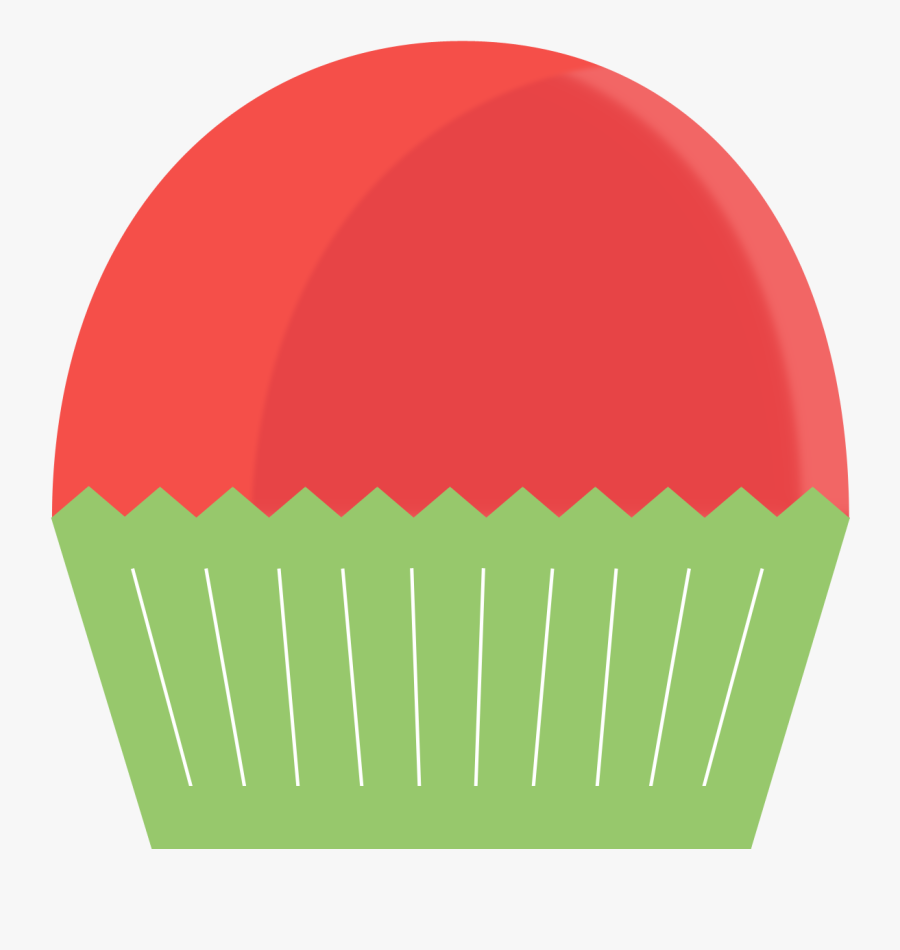 Watermelon Clipart Cupcake - Watermelon Cupcake Clipart, Transparent Clipart