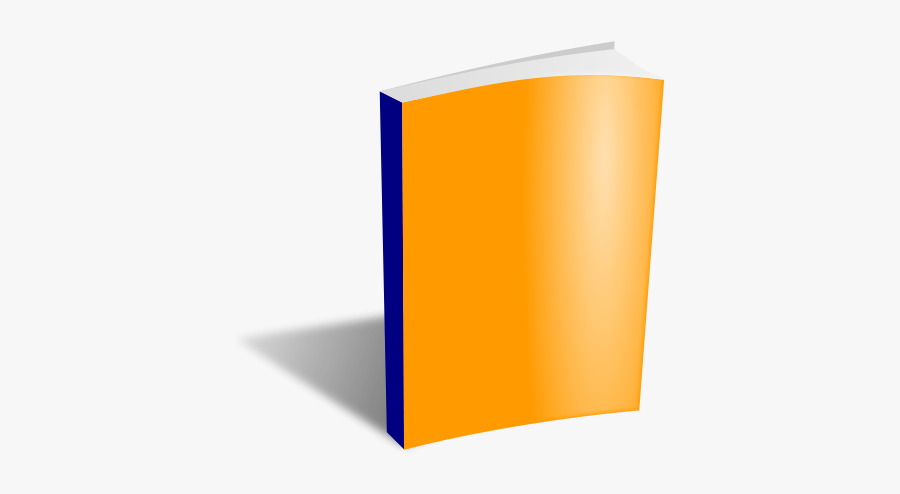 Orange Pencil Clipart, Vector Clip Art Online, Royalty - Capa De Livro Png, Transparent Clipart