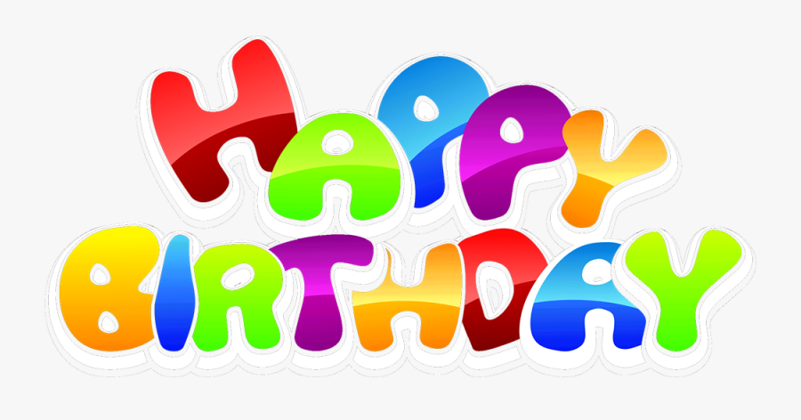 Png Images Free Download - Happy Birthday En 3d, Transparent Clipart