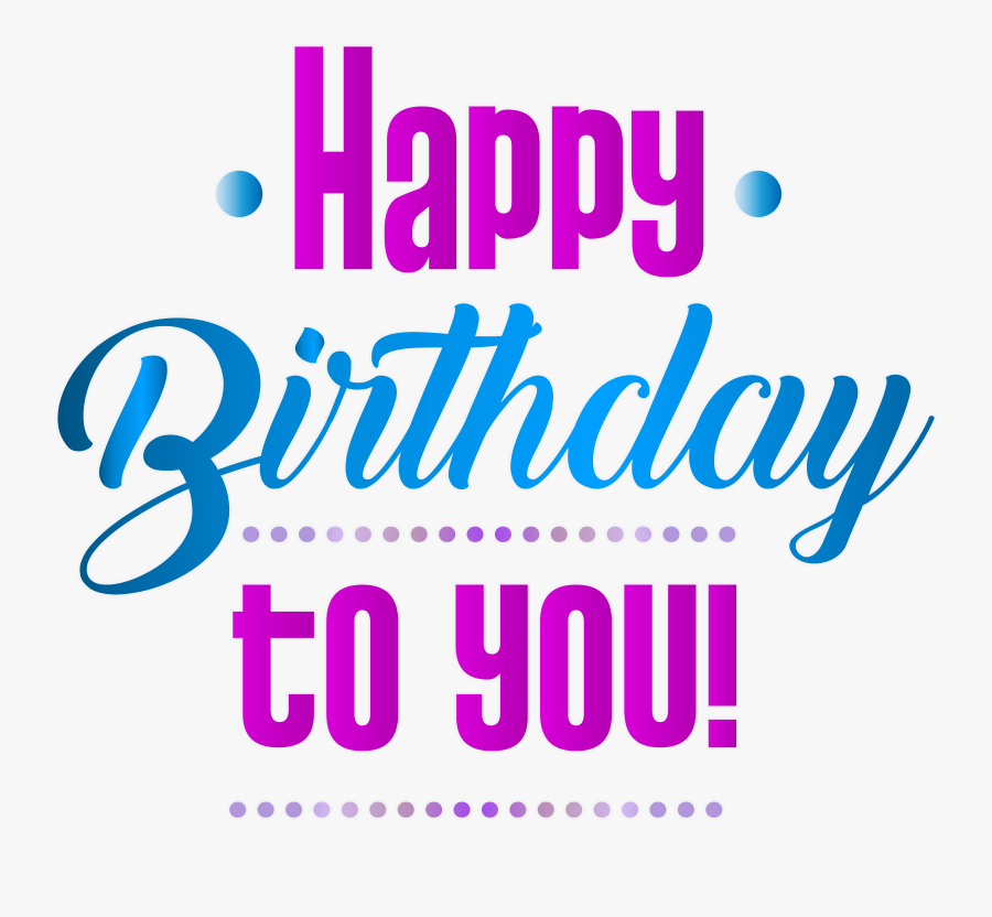Birthday Clipart Wish U, Transparent Clipart